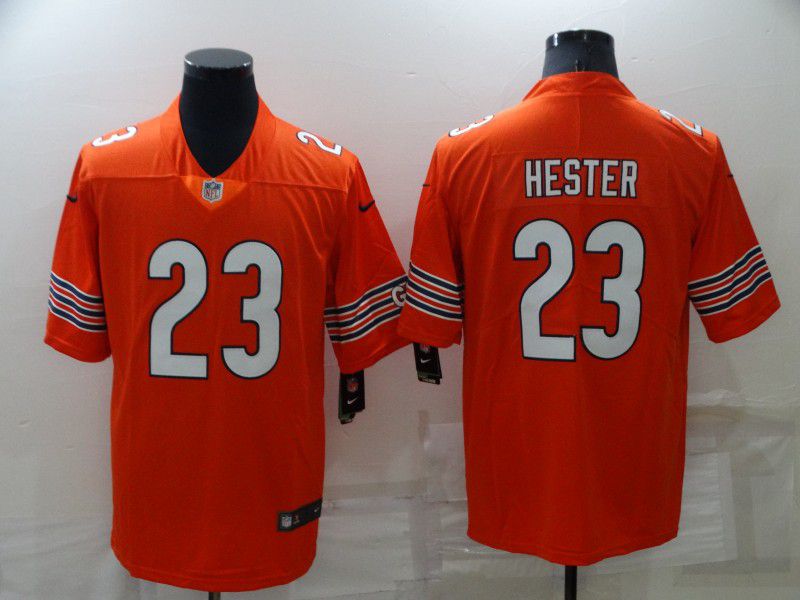 Men Chicago Bears 23 Hester Orange 2022 Nike Limited Vapor Untouchable NFL Jersey